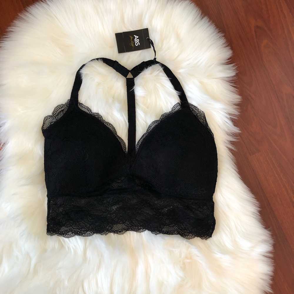 Black Lace Bra by Allen Schwartz - 1X